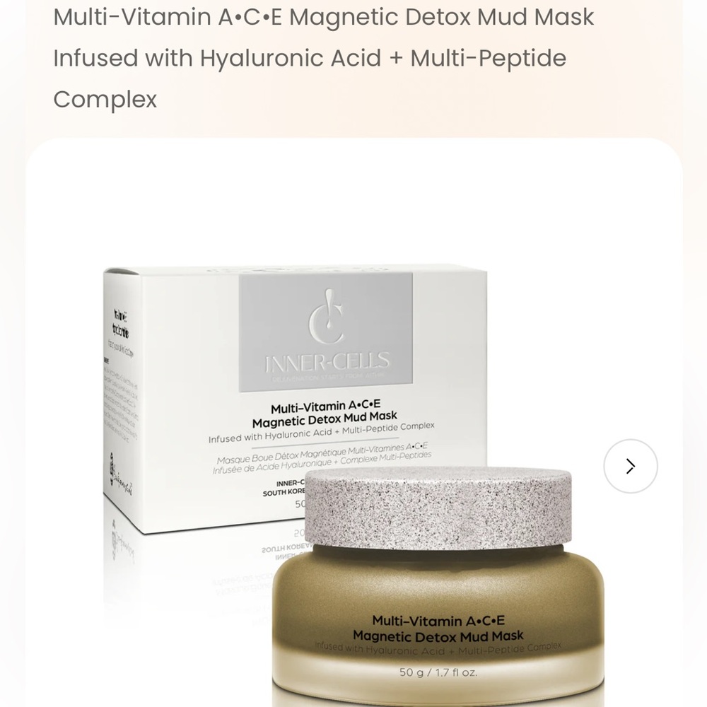 Gold Detox Mud Mask